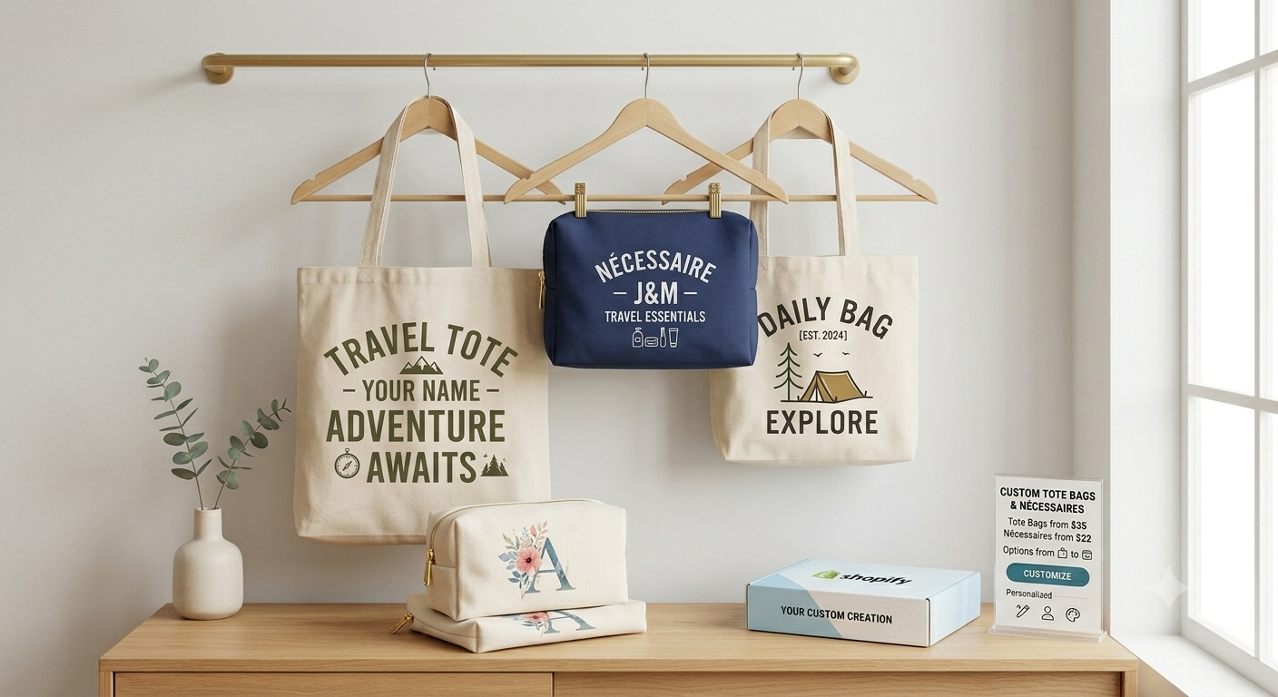 Tote bags y neceseres