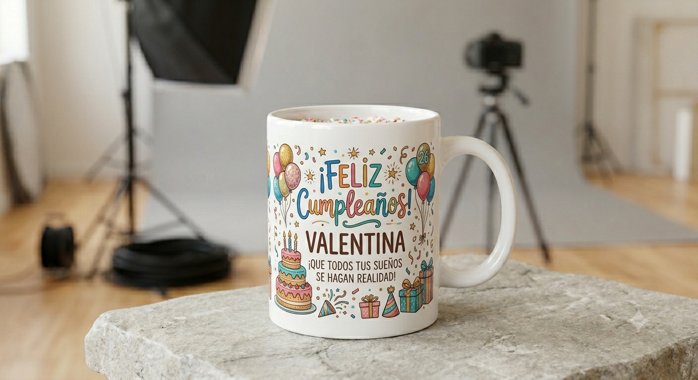 Tasse personnalisée pour anniversaire