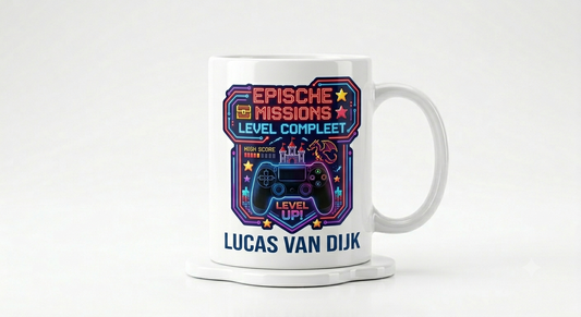 Taza gamer personalizada