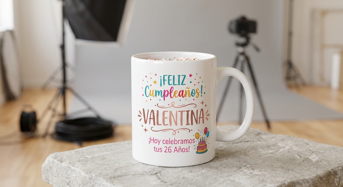 Tasse personnalisée pour anniversaire
