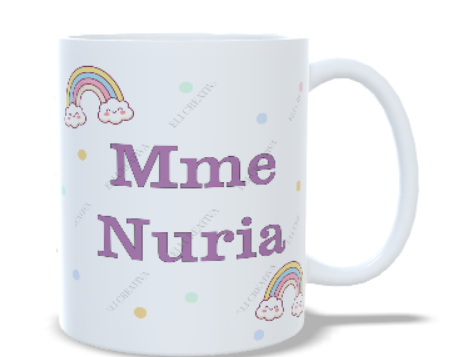 Tasse personnalisée pour professeurs