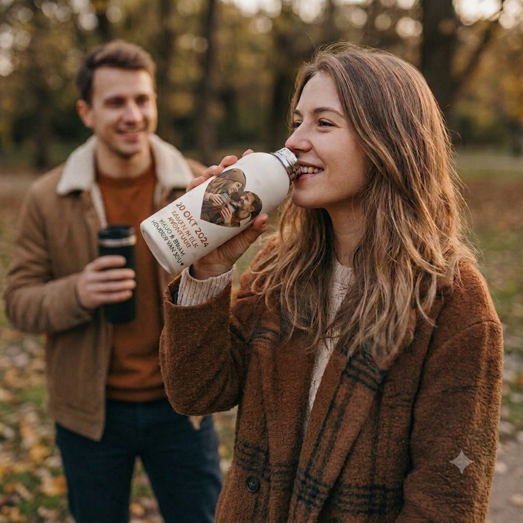 Botella personalizada de 800 ml para uso diario, trabajo y actividades al aire libre