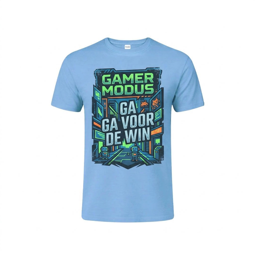 Camiseta infantil personalizada con diseño gamer