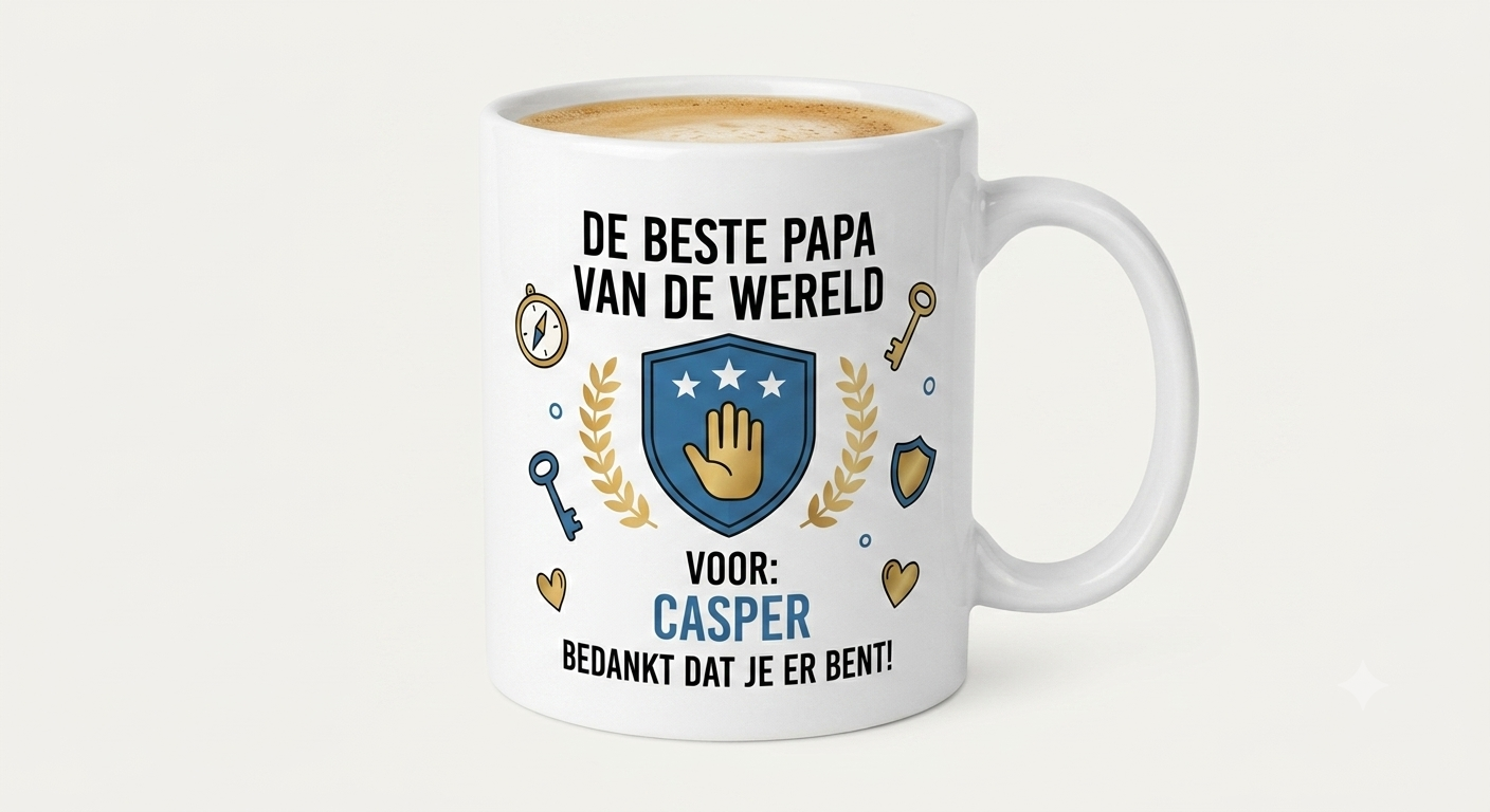 Taza personalizada para papá