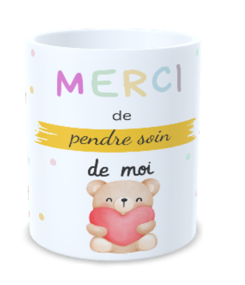 Tasse personnalisée pour professeurs